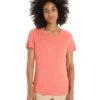 Icebreaker Women Sphere Ii Ss Tee Vibrant Earth Hthr -TROLKID Bekleidung Geschaft 0A56D3792 1 1280x1280