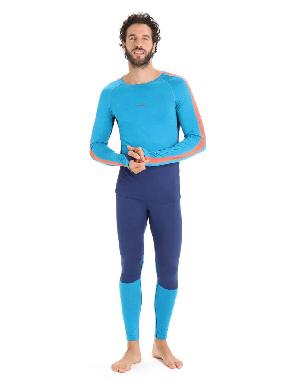 Icebreaker Men 125 Zoneknit Ls Crewe Geo Blue/Royal Navy/Cb 3 Icebreaker Men 125 Zoneknit Ls Crewe Geo Blue/Royal Navy/Cb