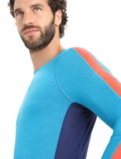 Icebreaker Men 125 Zoneknit Ls Crewe Geo Blue/Royal Navy/Cb 9 Icebreaker Men 125 Zoneknit Ls Crewe Geo Blue/Royal Navy/Cb -TROLKID Bekleidung Geschaft 0A56H3784 5 1280x1280