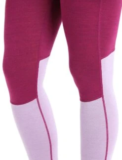 Icebreaker Women 125 Zoneknit Leggings Go Berry/Purple Gaze/Cb -TROLKID Bekleidung Geschaft 0A56H6822 5 1280x1280