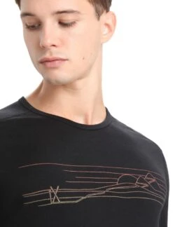 Icebreaker Men 200 Oasis Ls Crewe Ski Stripes Black -TROLKID Bekleidung Geschaft 0A56HU001 4ezeQcit0ousFw 1280x1280