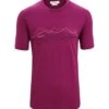 Men Tech Lite Ii Ss Tee Icebreaker Go Berry