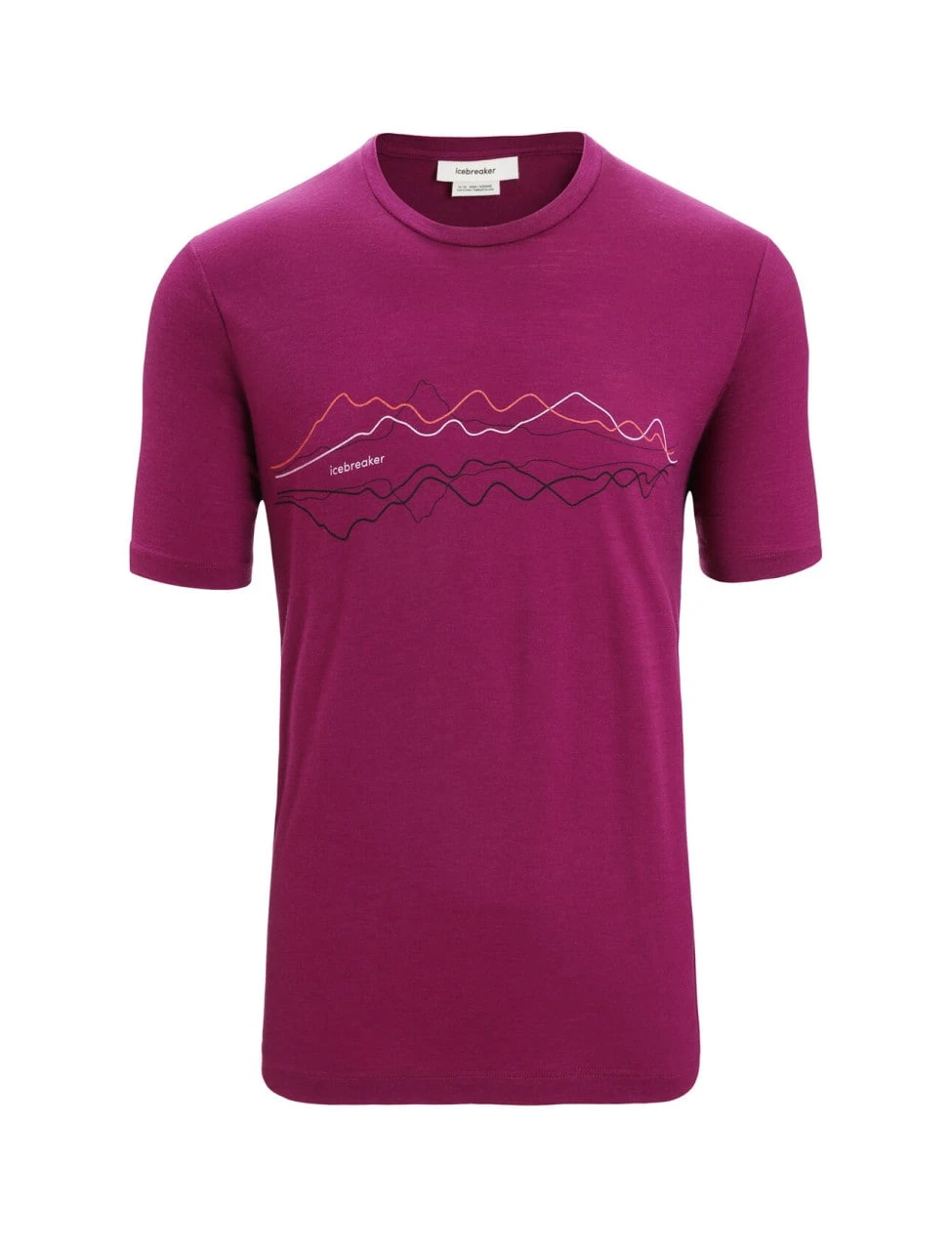 Men Tech Lite Ii Ss Tee Icebreaker Go Berry 3 Men Tech Lite Ii Ss Tee Icebreaker Go Berry