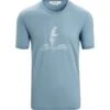 Icebreaker Men Tech Lite Ii Ss Tee Polar Paddle Astral Blue -TROLKID Bekleidung Geschaft 0A56NA730 front 1280x1280