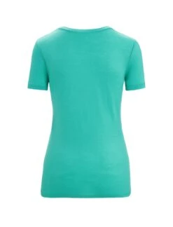 Icebreaker Women Tech Lite Tee Cadence Path Loden -TROLKID Bekleidung Geschaft 0A56NP733 back 1280x1280