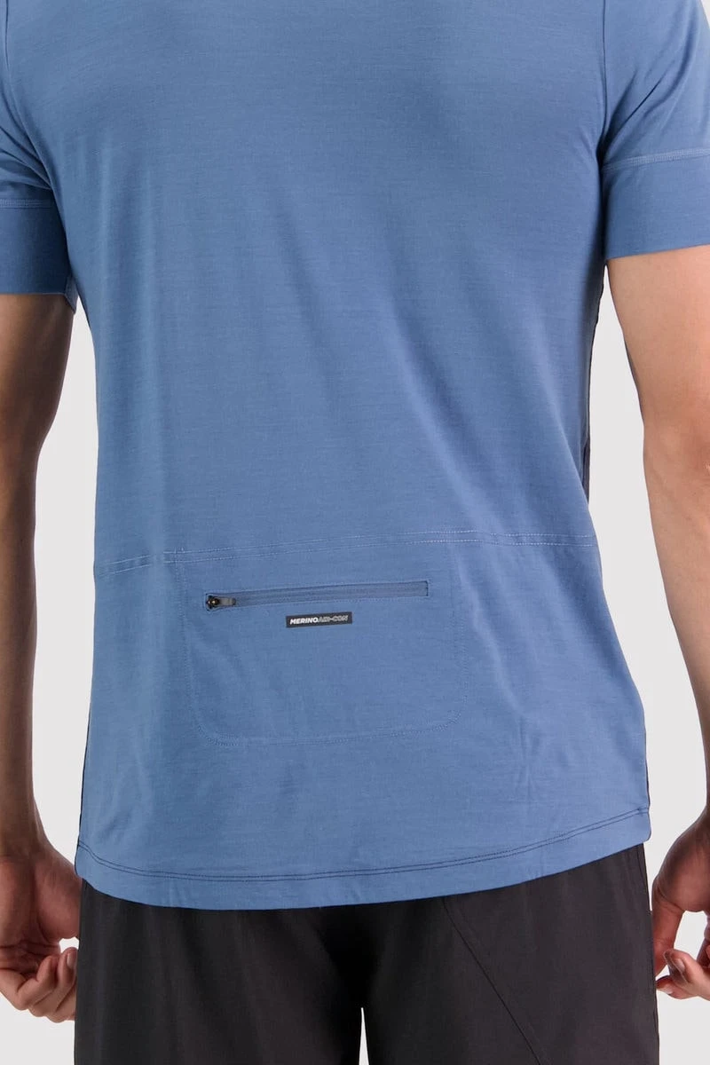 Mons Royale Cadence Half Zip Blue Slate/Midnight 5 Mons Royale Cadence Half Zip Blue Slate/Midnight – Bild 3