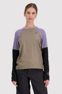 Mons Royale Tarn Merino Wind Jersey W Walnut/Blk -TROLKID Bekleidung Geschaft 100585 1169 279 103 800x 1280x1280