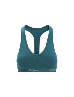 Icebreaker Women Sprite Racerback Bra Green Glory