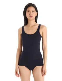 Icebreaker Women Siren Tank Midnight Navy