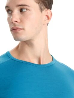 Icebreaker Men 200 Oasis Ls Crewe Geo Blue -TROLKID Bekleidung Geschaft 104365734 4 1280x1280