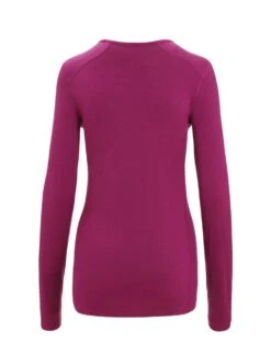Icebreaker Women 200 Oasis Ls Crewe Go Berry -TROLKID Bekleidung Geschaft 104375735 back 1280x1280