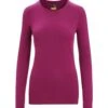 Icebreaker Women 200 Oasis Ls Crewe Go Berry -TROLKID Bekleidung Geschaft 104375735 front 1280x1280