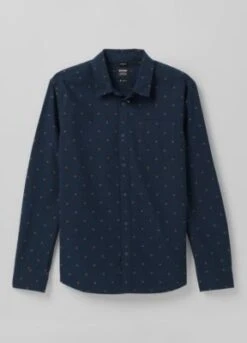 Prana Mountain Drift Long Sleeve-Nautical