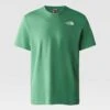 The North Face S/S Redbox Tee-Deep Grass Green