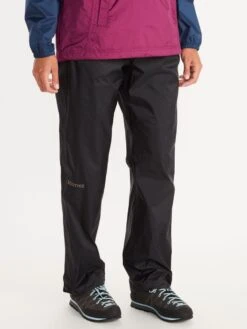 Marmot Wms Precip Eco Full Zip Pant Short Black