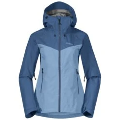 Bergans Skar Light 3L Shell Jacket Women Pacific Blue/North Sea Blue
