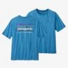 Patagonia M'S P-6 Mission Organic T-Shirt Anacapa Blue