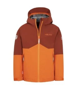 TROLLKIDS Kids Gjende JKT Red Brown/Orange