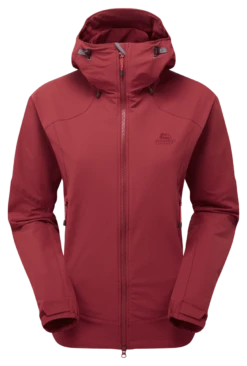 Mountain Equipment Frontier Hooded WMN Jacket Tibetan Red