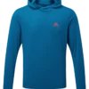 Mountain Equipment Glace Hooded MEN Top Mykonos Blue