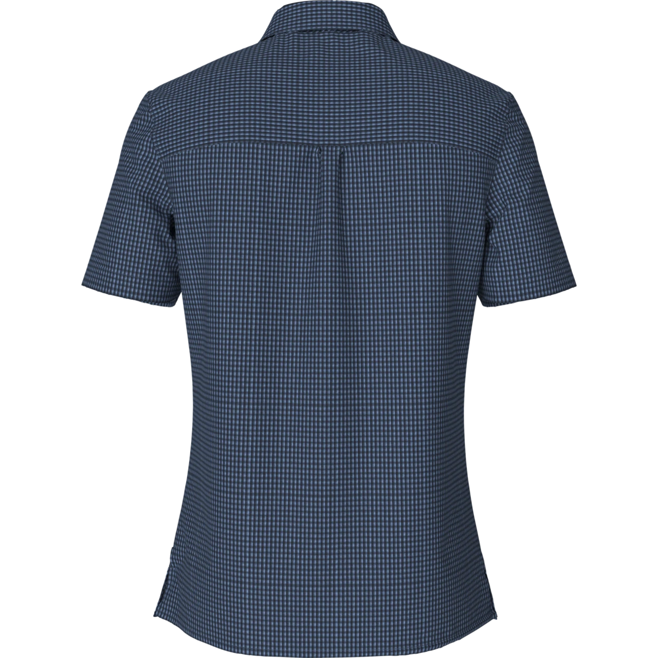 The North Face Mens S/S Hypress Shirt Shady Blue Plaid 5 The North Face Mens S/S Hypress Shirt Shady Blue Plaid – Bild 3