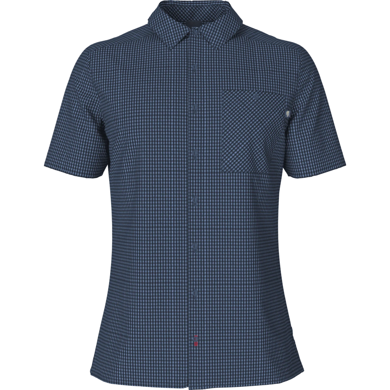 The North Face Mens S/S Hypress Shirt Shady Blue Plaid 3 The North Face Mens S/S Hypress Shirt Shady Blue Plaid