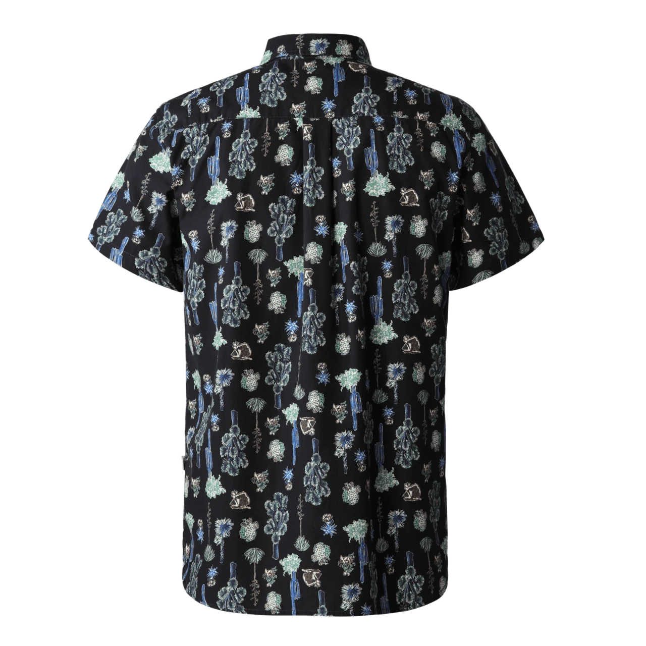 The North Face Mens S/S Baytrail Pattern Shirt Sonic Blue 4 The North Face Mens S/S Baytrail Pattern Shirt Sonic Blue – Bild 2