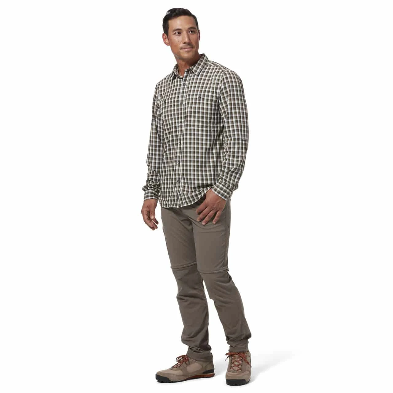 Royal Robbins Bug Barrier Vista Dry Plaid L/S / Coffee 6 Royal Robbins Bug Barrier Vista Dry Plaid L/S / Coffee – Bild 4