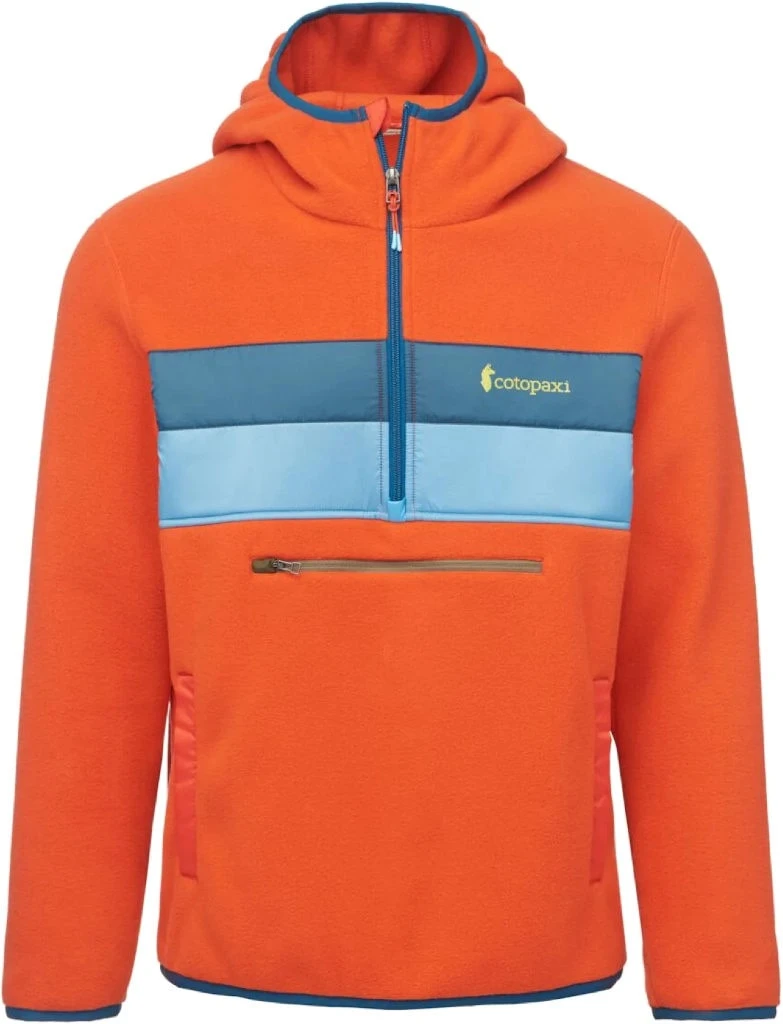 Cotopaxi Teca Fleece Hooded Half-Zip Jacket - Red Hot 4 Cotopaxi Teca Fleece Hooded Half-Zip Jacket - Red Hot – Bild 2