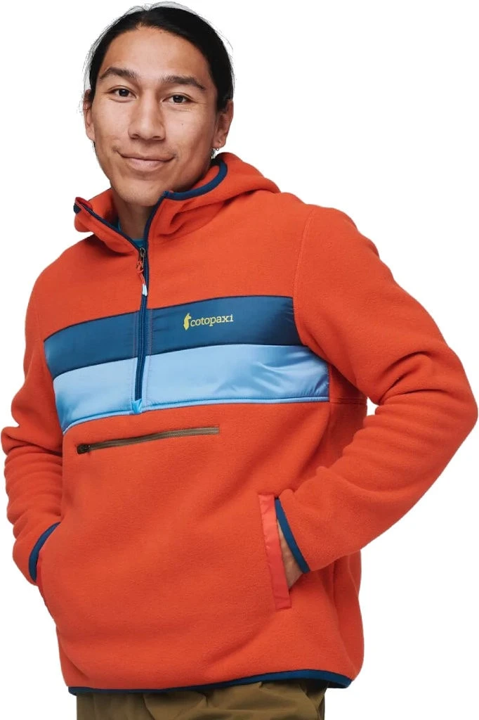 Cotopaxi Teca Fleece Hooded Half-Zip Jacket - Red Hot 6 Cotopaxi Teca Fleece Hooded Half-Zip Jacket - Red Hot – Bild 4