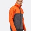 Rab Downpour Eco Jacket Firecracker/Graphene