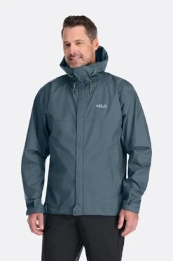 Rab Downpour Eco Jacket Orion Blue