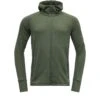 Devold Nibba Merino JKT Hood Man Forest Melange
