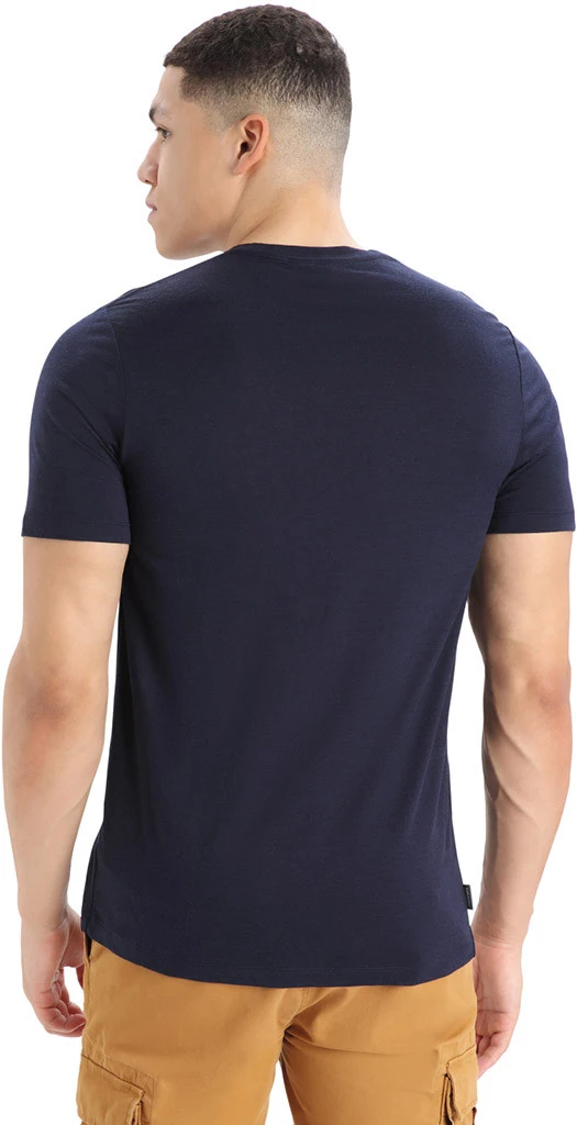 Icebreaker Men Tech Lite II SS Tee Skiing Yeti - Midnight Navy 6 Icebreaker Men Tech Lite II SS Tee Skiing Yeti - Midnight Navy – Bild 4