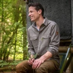 Grimbart Dachsgrau -TROLKID Bekleidung Geschaft lodenhemd grimbart herren 0004 lodenhemd grimbart 04807 1280x1280