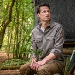 Grimbart Dachsgrau -TROLKID Bekleidung Geschaft lodenhemd grimbart herren 0005 lodenhemd grimbart 04772 1280x1280