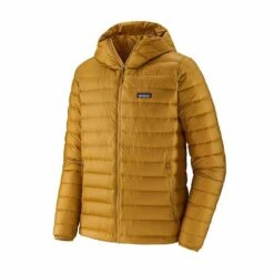 Patagonia Down Sweater Hoody Men - Cabin Gold