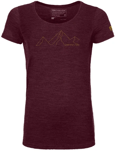 Ortovox 150 Cool Mountain Face T-Shirt W 4 Ortovox 150 Cool Mountain Face T-Shirt W – Bild 2