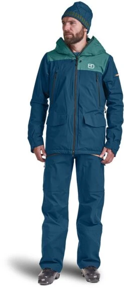 Ortovox 2L Swisswool Sedrun Jacket Men - Petrol Blue -TROLKID Bekleidung Geschaft ortovox 70520 55901 2l swisswool sedrun jacket m petrol blue m 01ZovlzotlXnruO 1280x1280