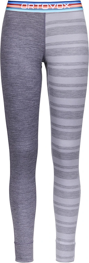 Ortovox 185 Rock'N'Wool Long Pants Woman - Grey Blend 4 Ortovox 185 Rock'N'Wool Long Pants Woman - Grey Blend – Bild 2