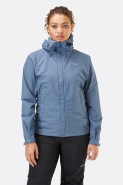 Rab Downpour Eco Jacket Wmns Bering Sea